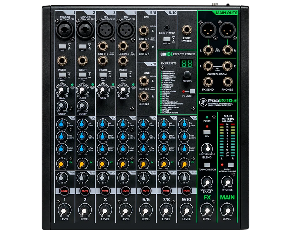 מיקסר מאקי Mackie ProFX10v3