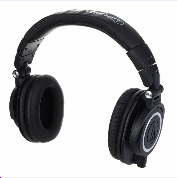 אוזניות קשת אולפן Audio-Technica ATH-M50X