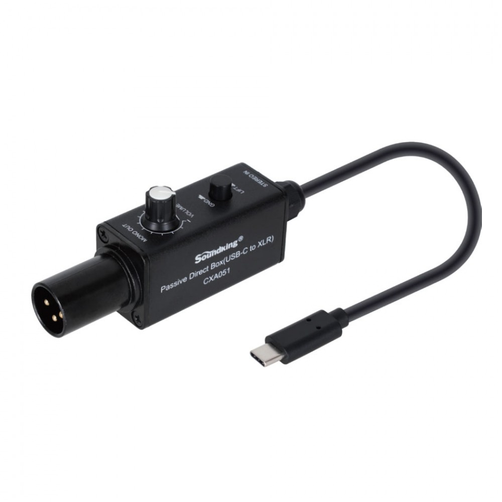 כבל ממיר USB-C - XLR