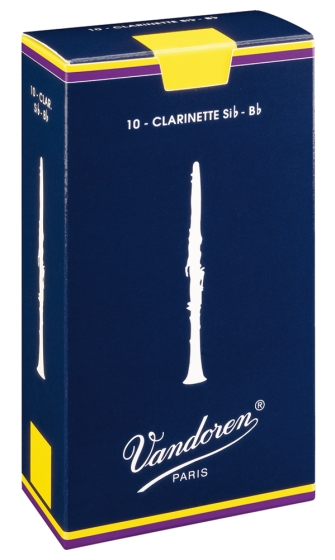 מארז 10 עלים 1.5 לקלרינט Bb חברת Vandoren
